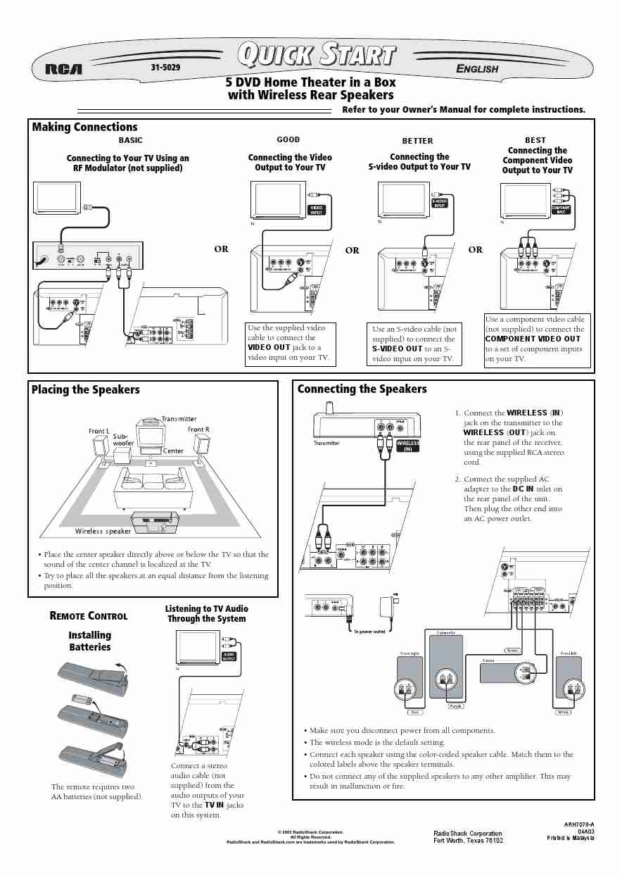 Radio Shack Home Theater System ARH7078-A-page_pdf